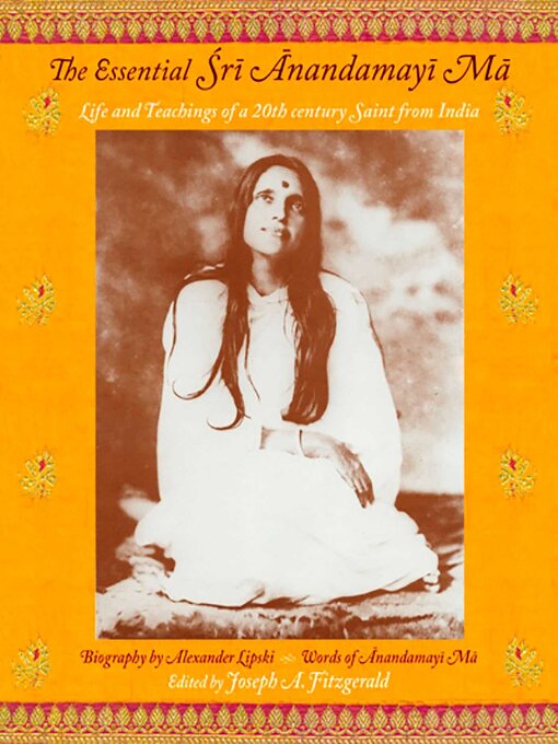 Title details for The Essential Sri Anandamayi Ma by Anandamayi Ma - Wait list